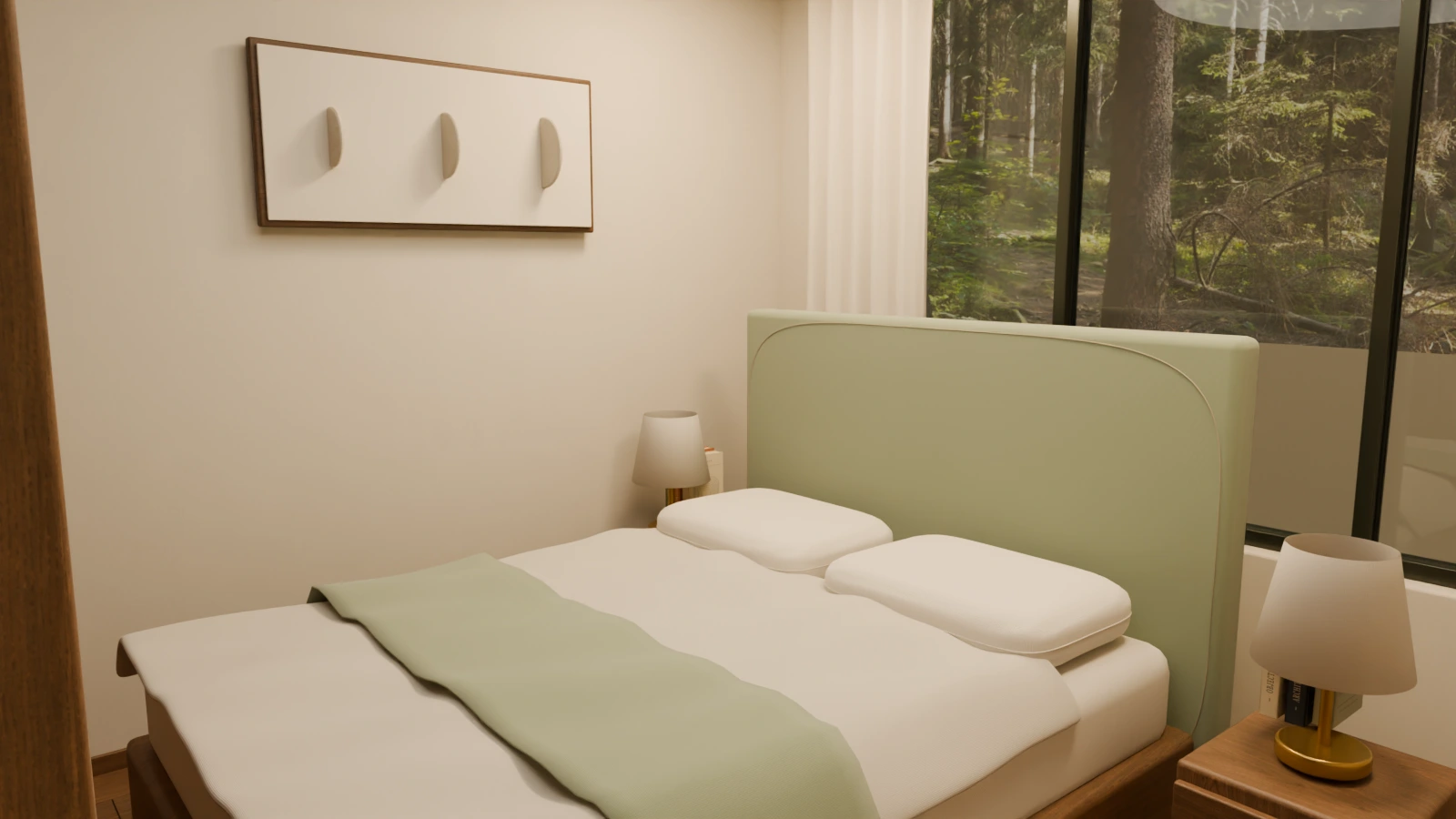 FORMA: the bedroom, Blender Cycles render