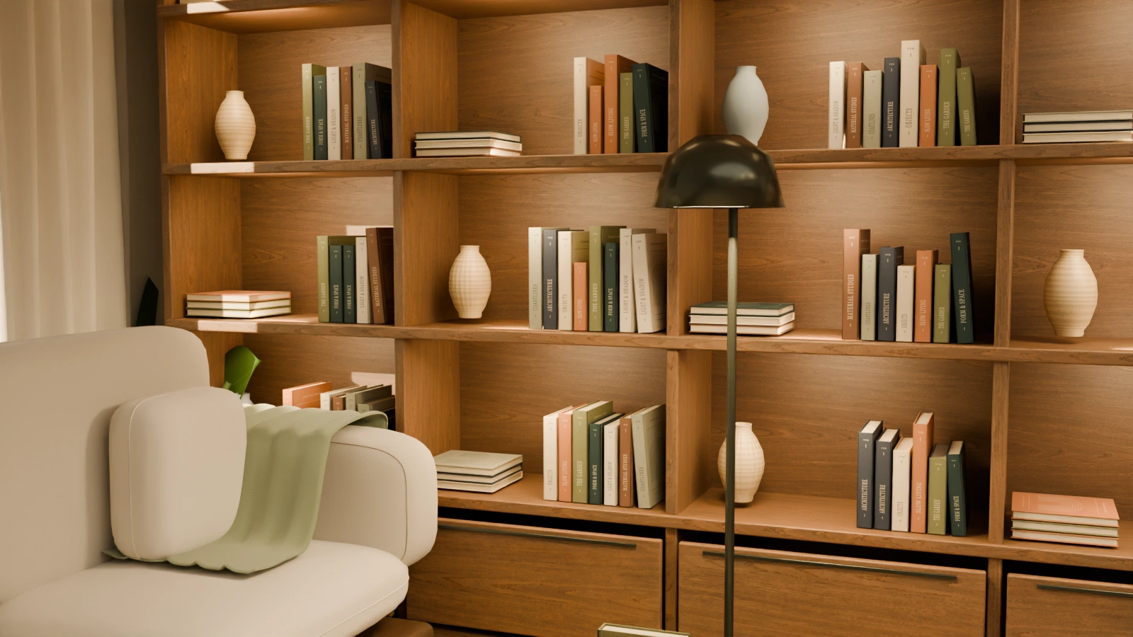 FORMA: a place to sit and read, Blender Cycles render